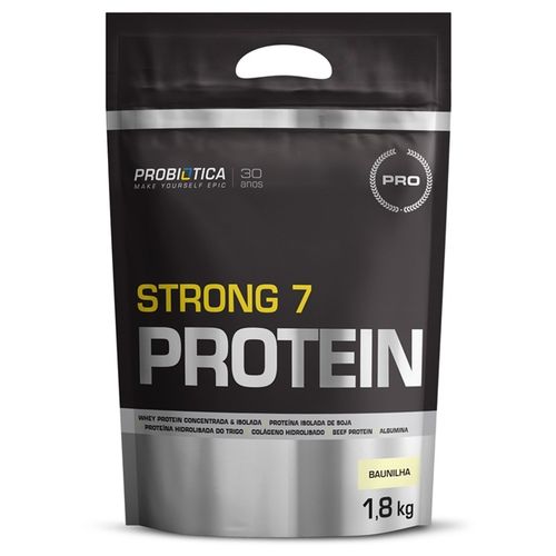 Strong7 Protein 1.8kg Baunilha Probiotica