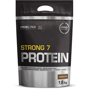 Tudo sobre 'Strong7 Protein 1800g - Chocolate'