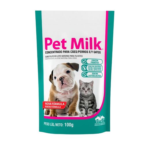 Substituto de Leite Materno Pet Milk-100g