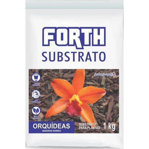 Tudo sobre 'Substrato para Orquídeas Forth 1kg - Madeiras Nobres'