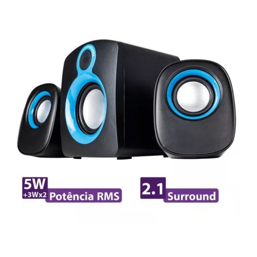 Subwoofer 2.1 USB 0445 Bright