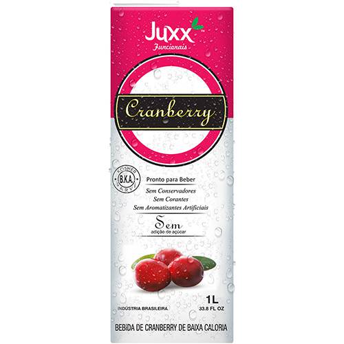 Suco Cranberry Light - 1 Litro - Juxx