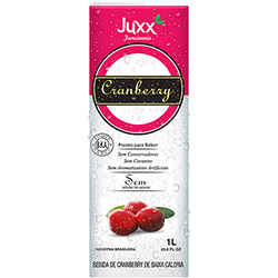 Suco Cranberry Light 1 Litro - Juxx