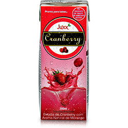 Suco de Cranberry com Morango 200ml - Juxx