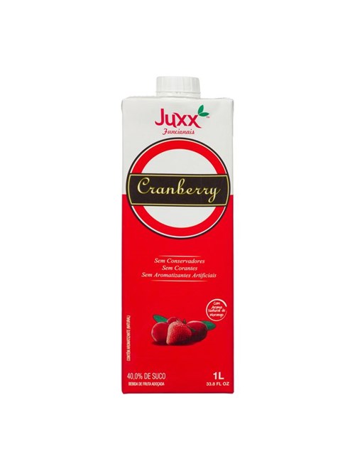 Suco de Cranberry com Morango Juxx 1l