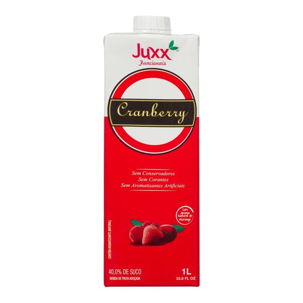 Suco de Cranberry com Morango Juxx 1l