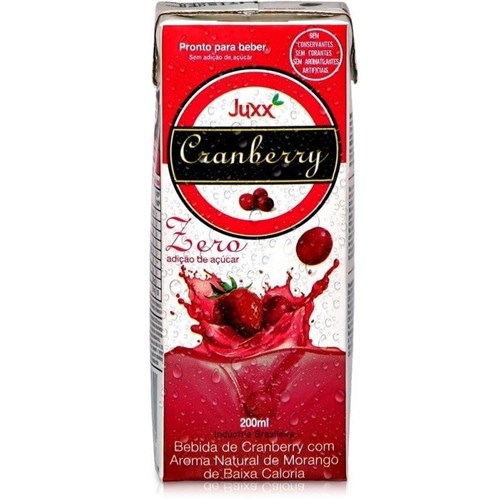 Suco de Cranberry Zero Juxx 200Ml