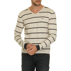 Suéter em Tricô Ellus Cotton Stripes