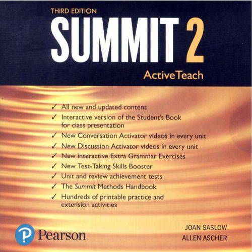 Tudo sobre 'Summit 2 Active Teach - 3rd Ed'
