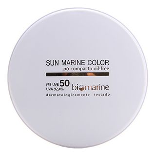 Sun Marine Color Compacto FPS50 Biomarine - Pó Compacto 12g Bege