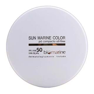 Sun Marine Color Compacto FPS50 Biomarine - Pó Compacto 12g Natural