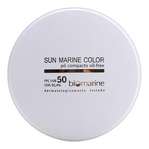 Sun Marine Color Compacto FPS50 Biomarine - Pó Compacto 12g Natural