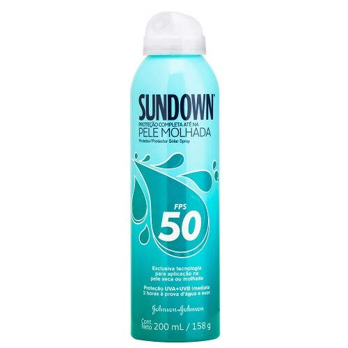 Sundown Pele Molhada Protetor Solar Spray Fps50 200ml