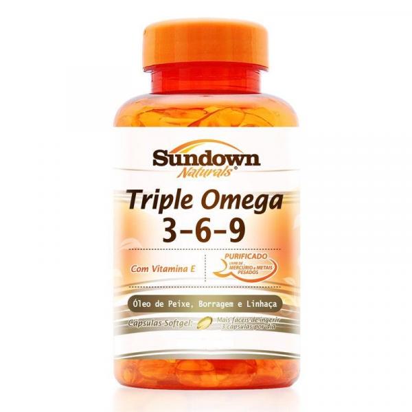Sundown Triple Omega 3-6-9 120 Cápsulas - Sundown Naturals