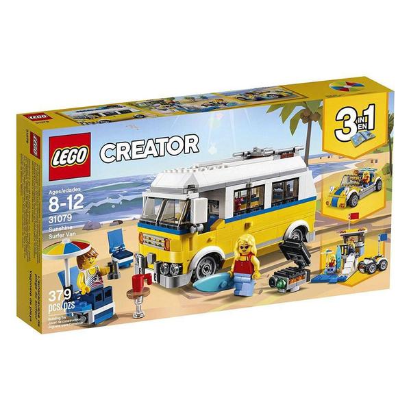 Sunshine Van de Surfista Lego 3em 1 Creator 379 Peças - 31079