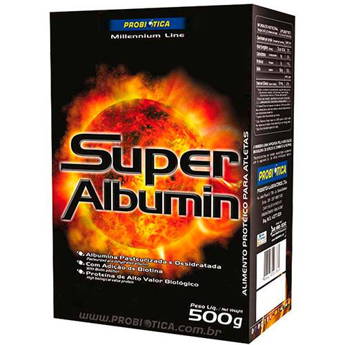 Super Albumina - 500g - Probiótica Millennium