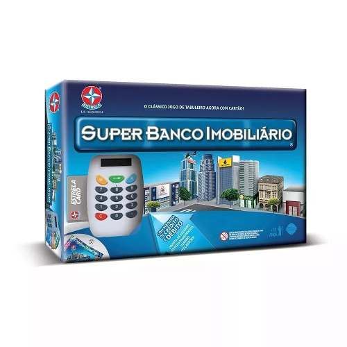 Super Banco Imobiliário Brinquedos Estrela