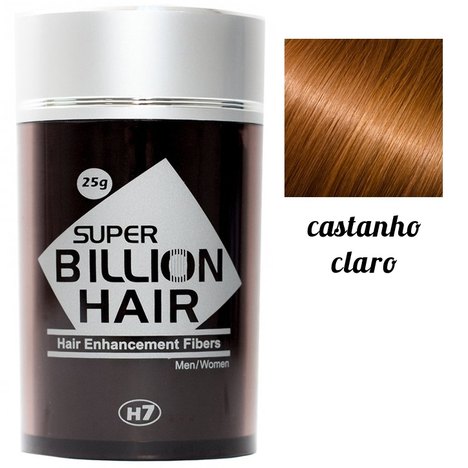 Super Billion Hair 25G - Castanho Claro