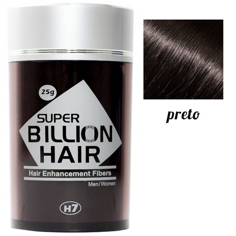 Super Billion Hair 25G - Preto