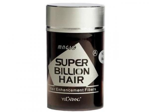 Tudo sobre 'Super Billion Hair Fibers 8g - Maquiagem para Calvície - Cor Preto'