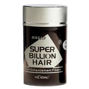 Super Billion Hair Fibra Billion Hair - Disfarce para a Calvície - 8g - 3 - Castanho Escuro