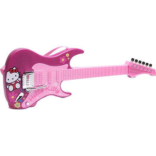 Tudo sobre 'Super Estrela do Rock Hello Kitty Roxo / Rosa - DTC'
