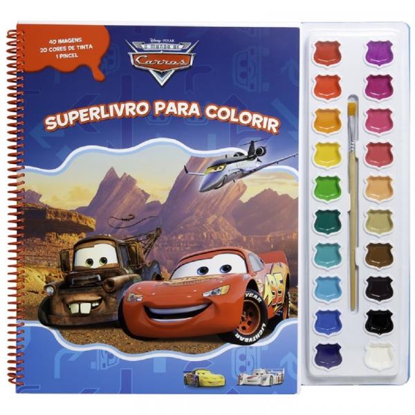 Super Livro para Colorir Carros Disney - DCL