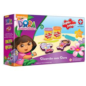 Super Massa Estrela Brincando com Dora Aventureira