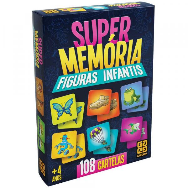 Super Memoria Figuras Infantis 02646 - Grow