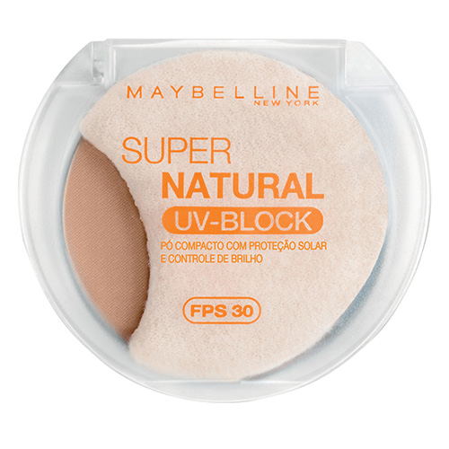 Super Natural FPS30 UV-Block Maybelline - Pó Compacto