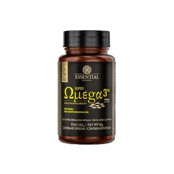 Super Ômega 3 TG 1000mg - 60 Cápsulas - Essential - Essential Nutrition