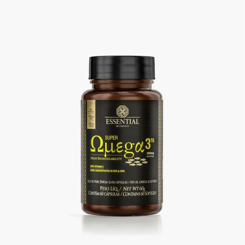 Super Ômega 3 Tg 1000mg 60 Cápsulas - Essential Nutrition