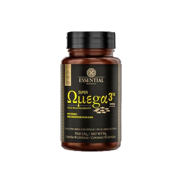 Super Ômega 3 TG 1000mg - 90 Cápsulas - Essential - Essential Nutrition