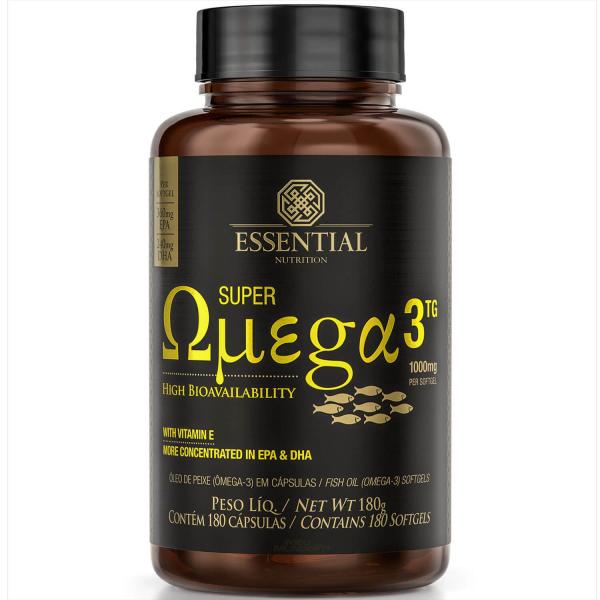 Super Omega 3 TG 1G 180 Caps Essential Nutrition