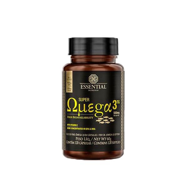 Super Ômega 3 TG 500mg - 120 Cápsulas - Essential - Essential Nutrition