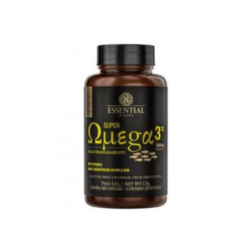 Super Ômega 3 Tg 500Mg Essential Nutrition 240 Cápsulas