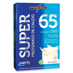 Super Proteinato de Cálcio 65% - IntegralMédica - Baunilha - 300 G