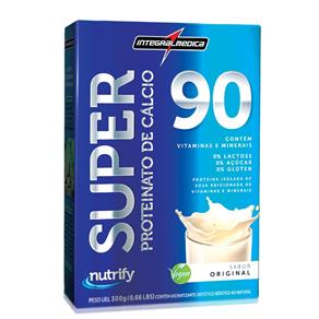 Super Proteinato de Cálcio 90 - IntegralMédica - Baunilha - 300 G