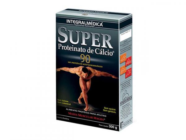 Super Proteinato de Cálcio P90 300 Gramas - Integralmédica