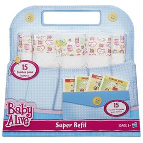 Super Refil Baby Alive - B0023 - Hasbro