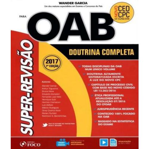 Super-revisao OAB - Doutrina Completa - 07 Ed