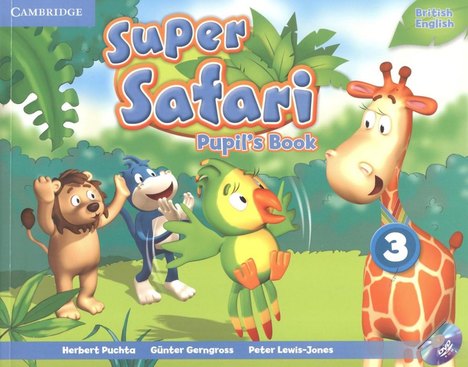 Super Safari British English 3 Pb With Dvd-Rom - 1St Ed