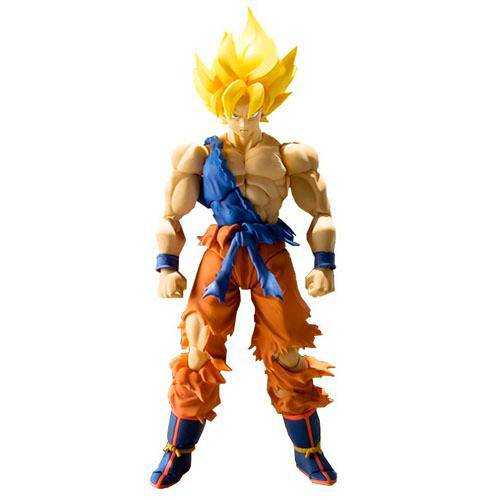 Tudo sobre 'Super Saiyan Son Goku Super Warrior Awakening - Action Figure Dragon Ball Z - Bandai Sh Figuarts'