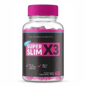 Super Slim X3 - 60 CÁPSULAS