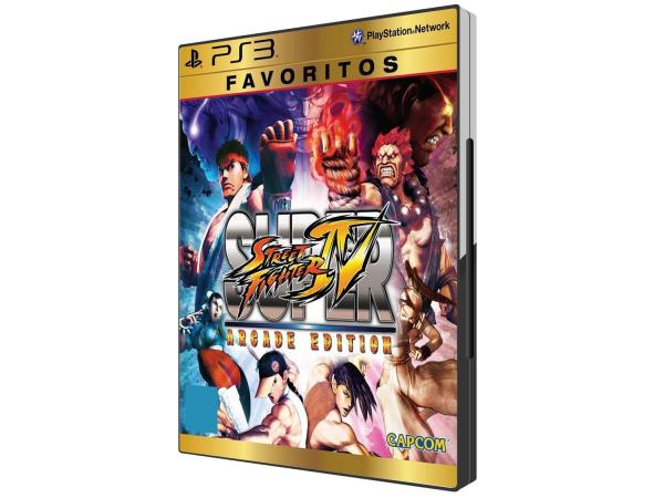 Super Street Fighter IV Arcade Edition para PS3 - Capcom