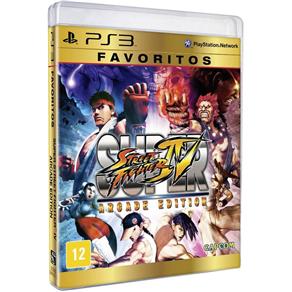 Super Street Figther 4 Arcade - Favoritos - Ps3