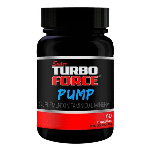 Super Turbo Force Pump 60 Capsulas