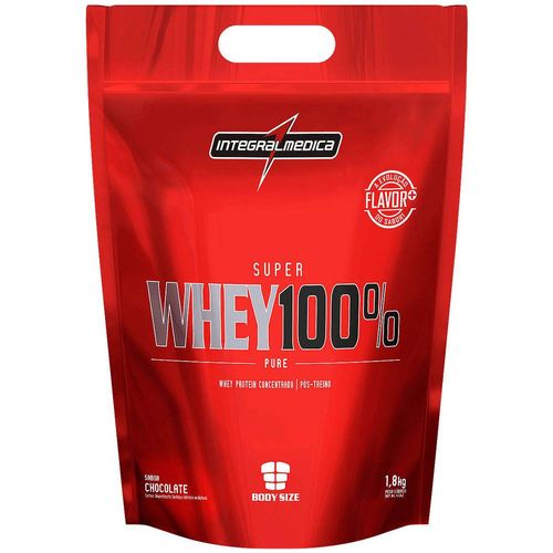 Super Whey 100 Pure - 1,8 Kg - Sabor Chocolate - Integralmédica