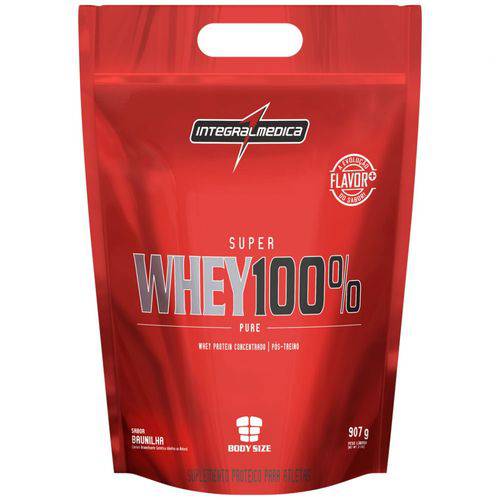 Super Whey 100% Pure Refil 907g Baunilha - Integralmédica