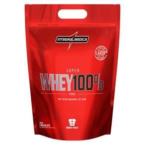 Super Whey 100% Pure Refil Chocolate 907G - Integralmedica